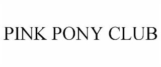 pink pony club