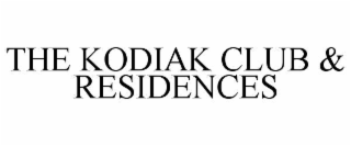 the kodiak club & residences