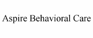 aspire behavioral care