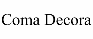 coma decora