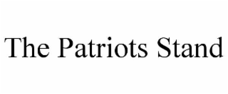 the patriots stand