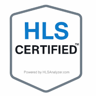 hls certified powered by hlsanalyzer.com tm