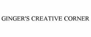 ginger's creative corner