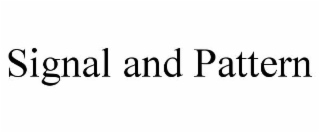 signal and pattern