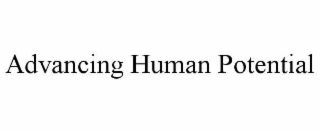 advancing human potential