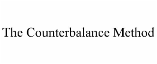 the counterbalance method