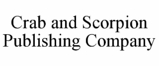 crab and scorpion publishing company
