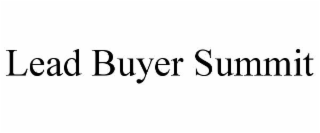 lead buyer summit