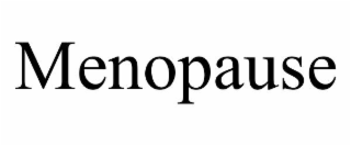 menopause