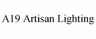 a19 artisan lighting