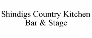 shindigs country kitchen bar & stage