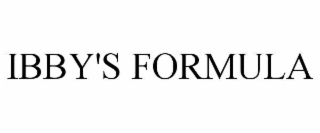 ibby's formula