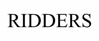 ridders