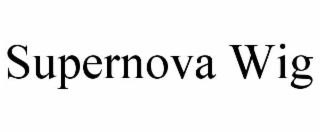 supernova wig