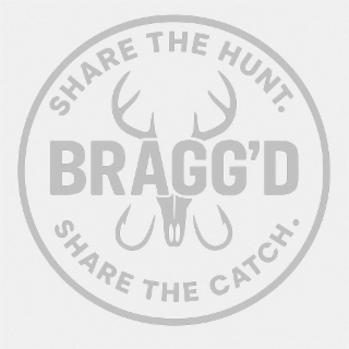 share the hunt.  bragg'd  share the catch.