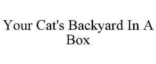 your cat's backyard in a box