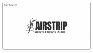 logo design a2 airstrip gentlemen's club