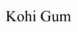 kohi gum