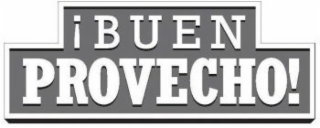 ¡buen provecho!