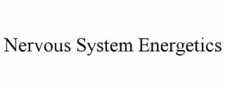 nervous system energetics