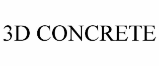 3d concrete