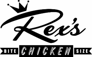 rex's bite chicken size