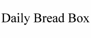 daily bread box