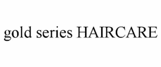 gold series haircare