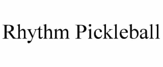rhythm pickleball