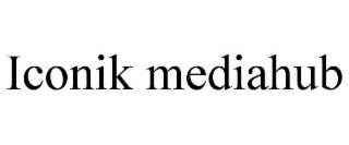 iconik mediahub