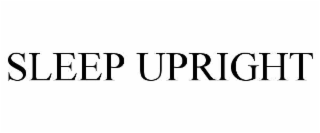 sleep upright