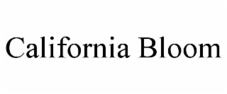 california bloom