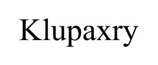 klupaxry