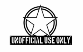 unofficial use only