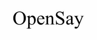 opensay