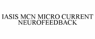 iasis mcn micro current neurofeedback