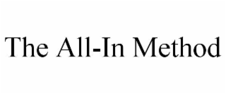 the all-in method