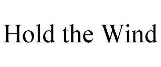 hold the wind