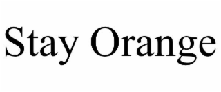stay orange