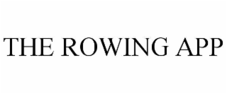the rowing app