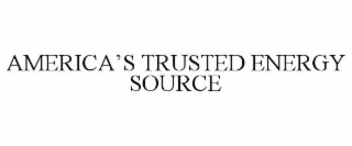 america’s trusted energy source
