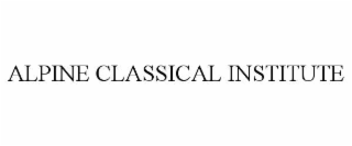 alpine classical institute