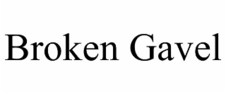 broken gavel