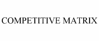 competitive matrix