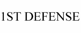 1st defense