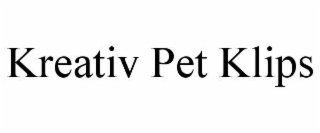 kreativ pet klips