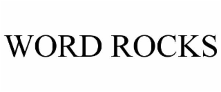 word rocks