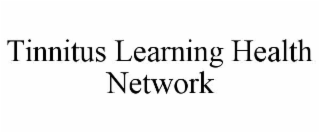 tinnitus learning health network