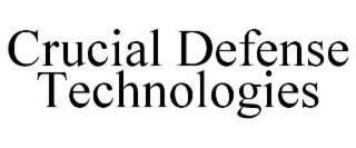 crucial defense technologies