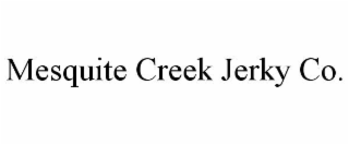 mesquite creek jerky co.